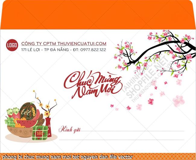 phong bi chuc mung nam moi tet nguyen dan file vector